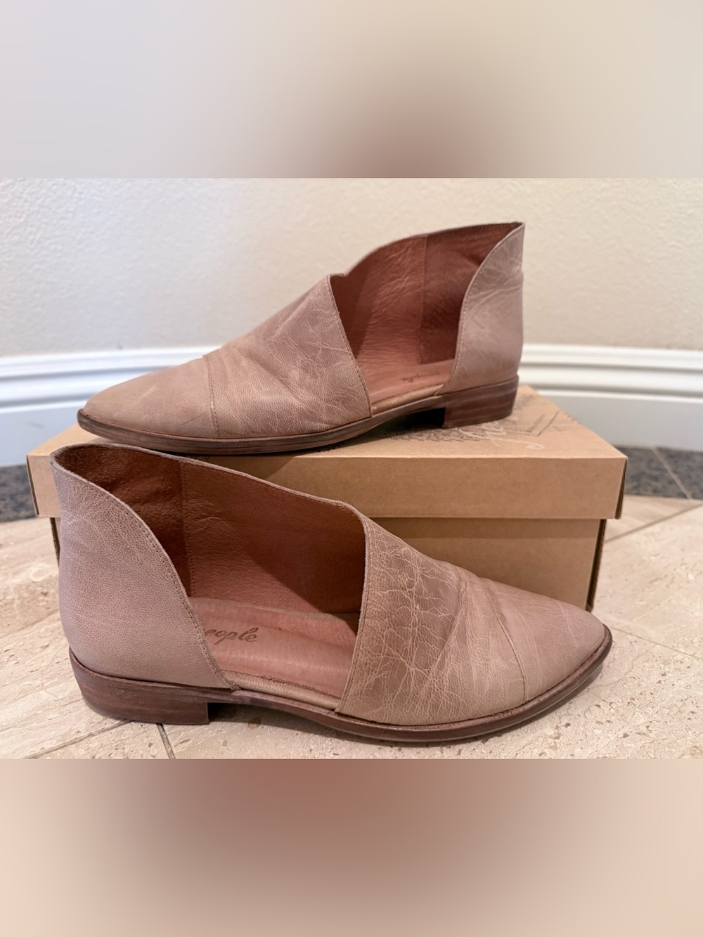 Free people - Flat Royal Shoe - brown / taupe